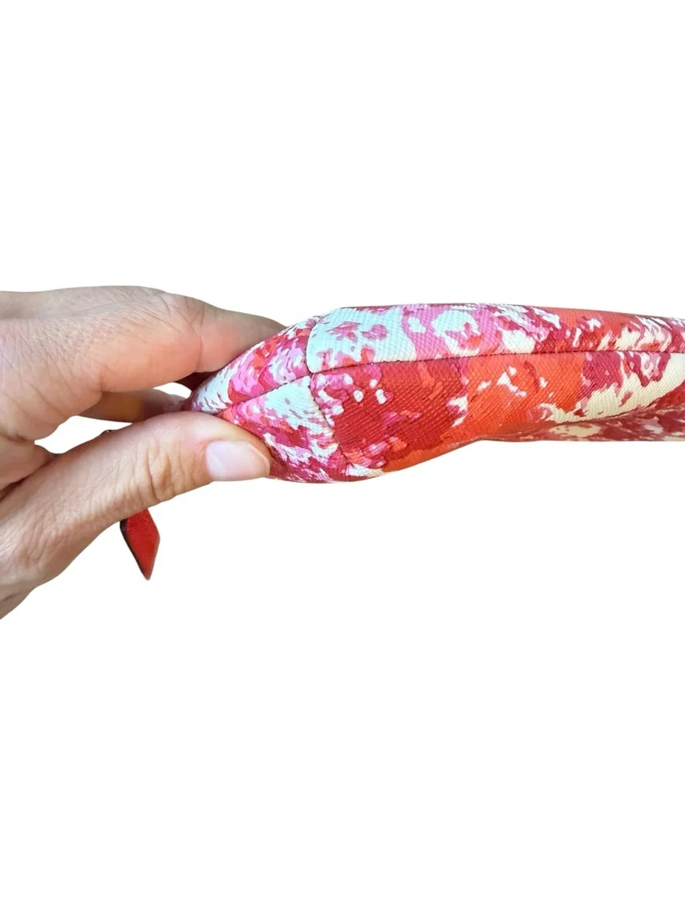 Coach Peyton Floral Paint Abstract Wristlet